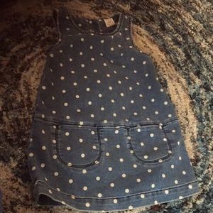 Beautiful jean dress by baby Gapb